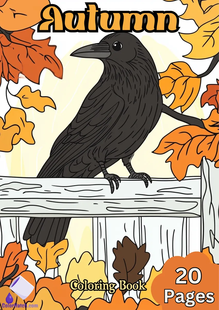 Autumn 4 Coloring Book